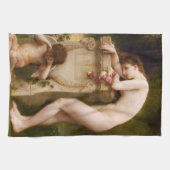 Elegy by William Adolphe Bouguerau キッチンタオル (横)