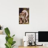 Elegy by William-Adolphe Bouguerau ポスター (ホームオフィス)