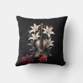 Elegy for a Fallen Song – Romantic Gothic Violin  クッション (裏面)