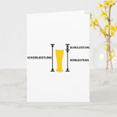 elektriker カード (黄色い花)