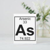 Element 033 - As – ヒ素(フル) ポストカード (スタンド正面)