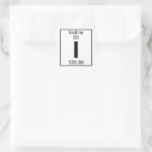 Element 053 - I – ヨウ素（フル） スクエアシール (バッグ)