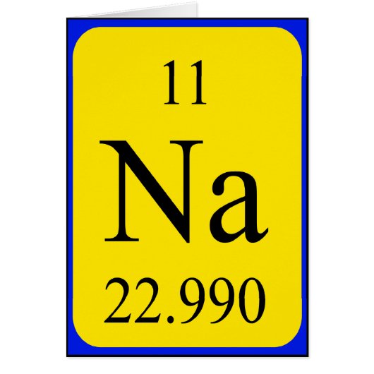 Element 11カード- Nodium (正面)