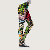 Element 9b Doodle Fine Art Leggings レギンス (右)