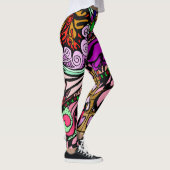 Element 9b Doodle Fine Art Leggings pink レギンス (右)