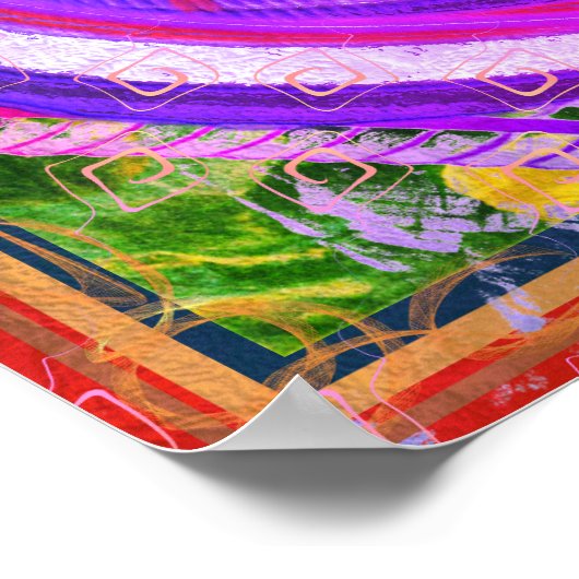 Elemental Air Within Ether Meditation Aid Tattva ポスター (角)