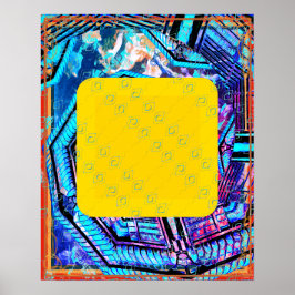 Elemental Earth Within Earth Meditation Aid Tattva ポスター