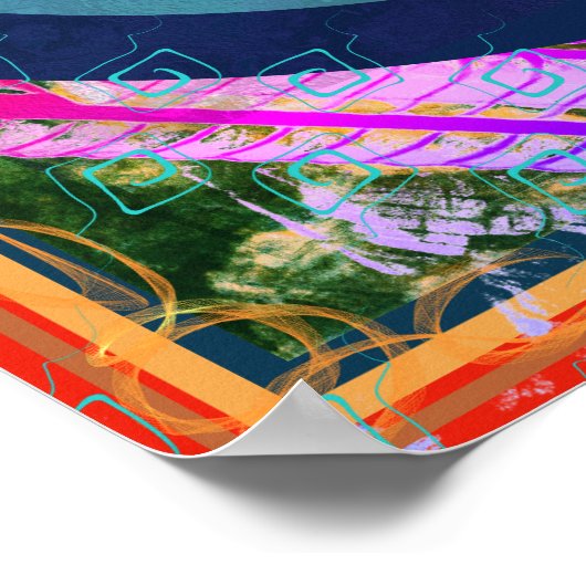 Elemental Ether Within Air Meditation Aid Tattva ポスター (角)