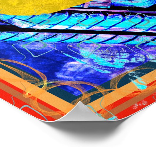 Elemental Ether Within Earth Meditation Aid Tattva ポスター (角)