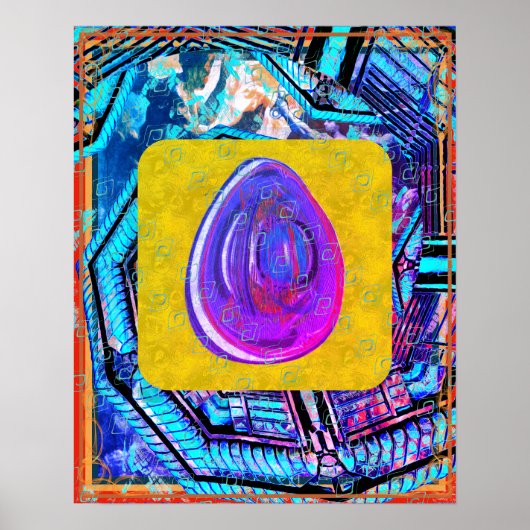 Elemental Ether Within Earth Meditation Aid Tattva ポスター (正面)