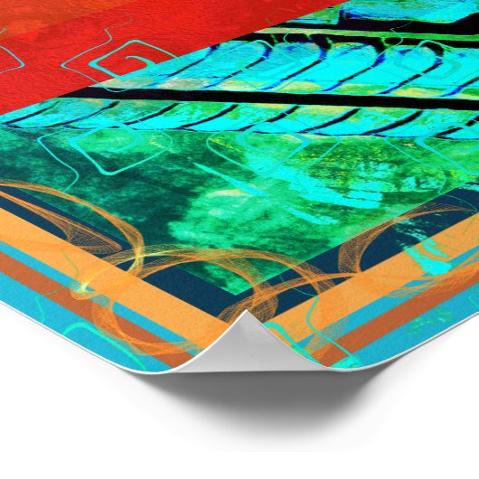 Elemental Ether Within Fire Meditation Aid Tattva ポスター (角)