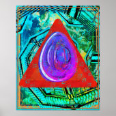 Elemental Ether Within Fire Meditation Aid Tattva ポスター (正面)