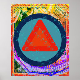 Elemental Fire Within Air Meditation Aid Tattva ポスター