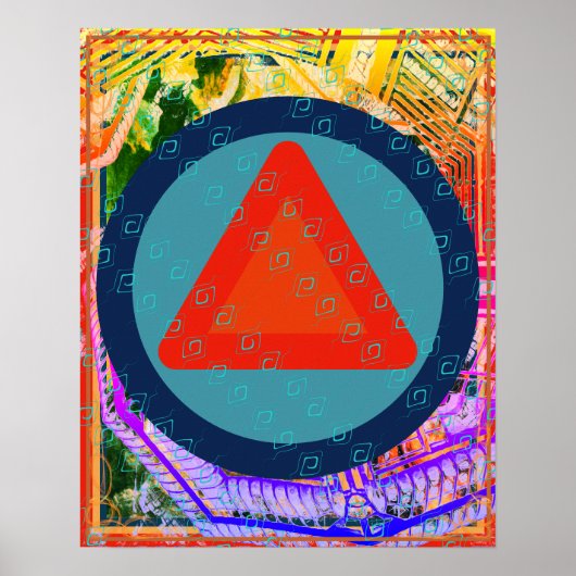 Elemental Fire Within Air Meditation Aid Tattva ポスター (正面)