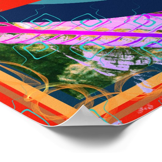 Elemental Fire Within Air Meditation Aid Tattva ポスター (角)