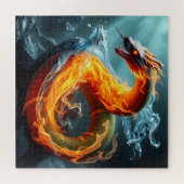 Elemental Snake：火と水のパズル ジグソーパズル (横)