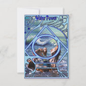 Elemental Water Power Thank You RSVPカード (裏面)