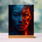 Elementare Schönheit – Eis und Glut アクリルサイン (ニュートラル)