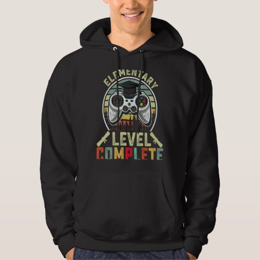 Elementary Level Complete Gamer Elementary Graduat パーカ (正面)