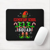 Elementary School Elf Squad Xmas Elf Hat Scute Ss  マウスパッド (マウス)
