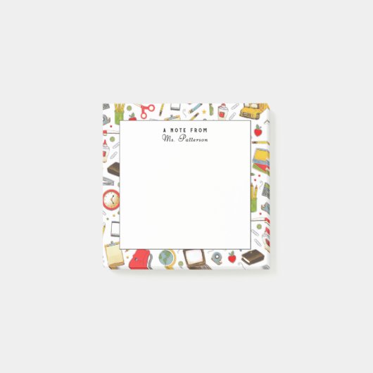 Elementary Teacher ポストイット (正面)