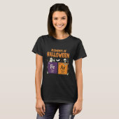 Elements of Halloween Fear Periodically Halloween  Tシャツ (正面フル)