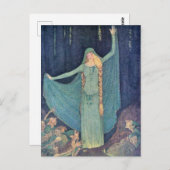 Elenore Abbott二つのキングスチャイルドハガキ ポストカード (正面/裏面)