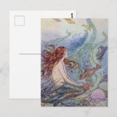 Elenore Abbott The Mermaidはがき ポストカード (正面/裏面)