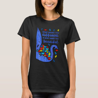 Eleph Ant What Makes You Different Autism Awarenes Tシャツ