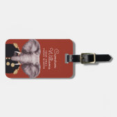 Elephant大尉は|あなたの名前を加えます ラゲッジタグ (正面横)