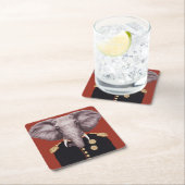 Elephant大尉 スクエアペーパーコースター (インサイチュ)