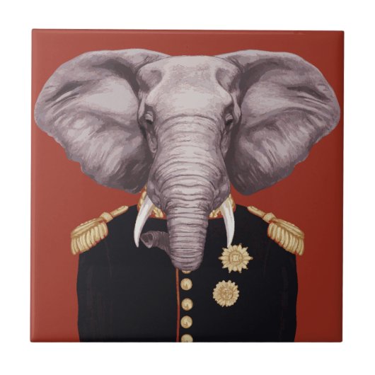 Elephant大尉 タイル (正面)
