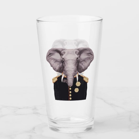 Elephant大尉 タンブラーグラス (正面)
