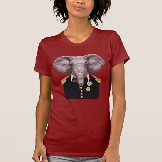 Elephant大尉 Tシャツ (正面)