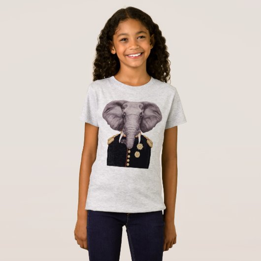 Elephant大尉 Tシャツ (正面フル)