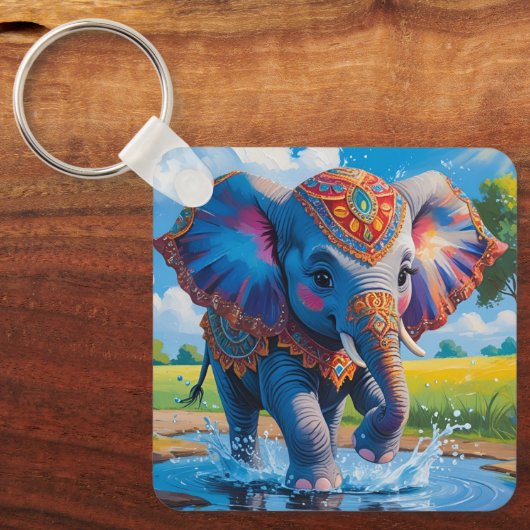 elephant キーホルダー (正面)