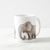 Elephant コーヒーマグカップ (正面右)