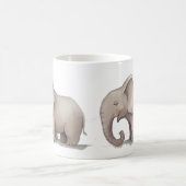 Elephant コーヒーマグカップ (中央)