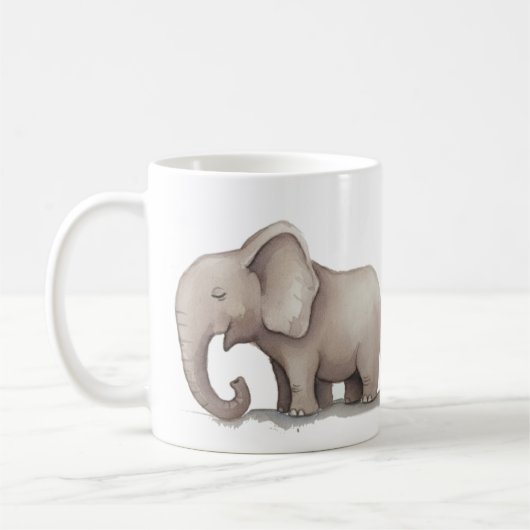 Elephant コーヒーマグカップ (左)
