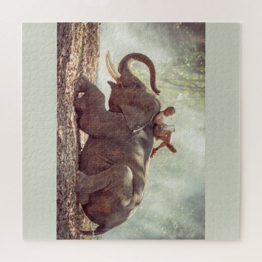 Elephant ジグソーパズル (横)