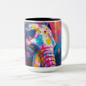 ELEPHANT ツートーンマグカップ (正面右)
