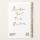 Elephant 001-Cream Journal by Molly Magdalain ノートブック (裏面)