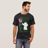Elephant Achalasia Awareness Achalasia Ribbon Tシャツ (正面フル)