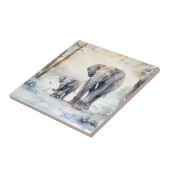 Elephant and Baby タイル (側面)