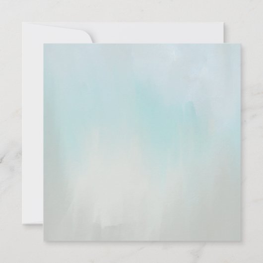 Elephant and Mouse Card - by Monika Marzec ノートカード (裏面)