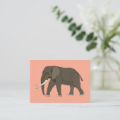 Elephant Animal 名刺 (スタンド正面)