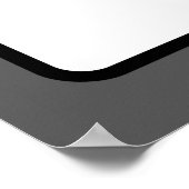 Elephant Animal Watercolor Painting Wildlife Art ポスター (角)