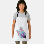 Elephant asバイクもしくは自転車に乗る人with Motorcycle.PNG エプロン (インサイチュ)