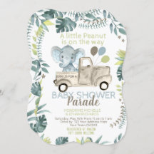 Elephant Baby Shower Parade