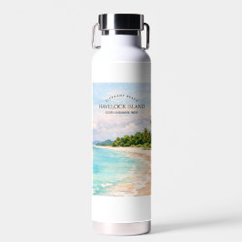 Elephant Beach Watercolor – Andaman Keepsake Gift ウォーターボトル